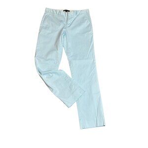 Banana Republic Aqua Blue Ryan Fit Straight Leg Ankle Pants Size 4